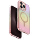 Uniq Iridescia Magclick Charging Case for iPhone 16 Pro - Pink