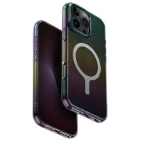 Uniq Iridescia Magclick Charging Case for iPhone 16 Pro Max - Black
