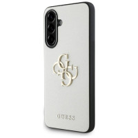 Guess Grained Big 4G Logo Small Classic Logo case for Samsung Galaxy A56 - beige
