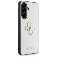 Guess Grained Big 4G Logo Small Classic Logo case for Samsung Galaxy A56 - beige