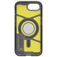 Spigen Tough Armor MagSafe iPhone 16e Case - Clear Gray