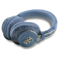 Guess ENC Metal 4G Logo Over-Ear Headphones - Blue