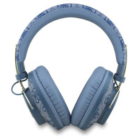 Guess ENC Metal 4G Logo Over-Ear Headphones - Blue