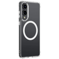 Amazingthing Minimal Mag Case with Magnetic Ring for Samsung Galaxy S25 Edge - Transparent