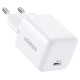 Ugreen X513 30W GaN Wall Charger 1x USB-C + 1m USB-C Cable - White