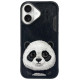Nimmy Big Eyed Pet 2.0 Panda case for iPhone 16 - black