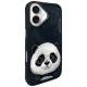 Nimmy Big Eyed Pet 2.0 Panda case for iPhone 16 - black