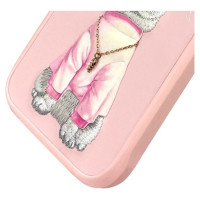 Nimmy Glasses Cool Cat Case for iPhone 16 Pro - Pink