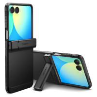 Spigen Tough Armor Pro Mag MagSafe Case for Samsung Galaxy Z Flip 7 - Black
