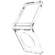 Spigen Ultra Hybrid Pro Mag MagSafe Case for Samsung Galaxy Z Flip 7 - Clear and White