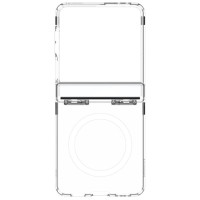 Spigen Ultra Hybrid Pro Mag MagSafe Case for Samsung Galaxy Z Flip 7 - Clear and White