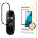 Wozinsky super wytrzymałe szkło folia szklana Full Glue na cały ekran z ramką Case Friendly Xiaomi Mi Band 4 / Mi Band 3 przezroczysty