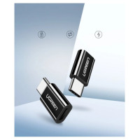 Ugreen adapter micro USB to USB Type C adapter black (30391)