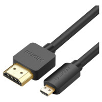 Ugreen cable HDMI - micro HDMI cable 19 pin 2.0v 4K 60Hz 30AWG 1.5m black (30102)