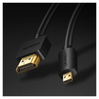 Ugreen cable HDMI - micro HDMI cable 19 pin 2.0v 4K 60Hz 30AWG 1.5m black (30102)