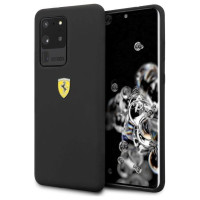 Ferrari Hardcase FESSIHCS69BK S20 Ultra G988 black/black Silicone