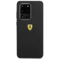 Ferrari Hardcase FESSIHCS69BK S20 Ultra G988 black/black Silicone