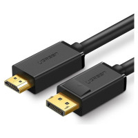 Ugreen unidirectional DisplayPort to HDMI Cable 4K 30Hz 32 AWG 1.5m Black (DP101 10239)