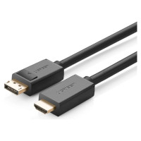 Ugreen unidirectional DisplayPort to HDMI Cable 4K 30Hz 32 AWG 1.5m Black (DP101 10239)