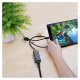 Ugreen external network card RJ45 - USB 2.0 100 Mbps Ethernet black (CR110 20254)