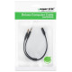 Ugreen AUX splitter cable 3.5 mm mini jack (female) - 2x 3.5 mm mini jack (male - microphone and headphones) black (AV140 20899)