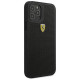 Ferrari FESPEHCP12LBK iPhone 12 Pro Max 6.7" black/black hardcase On Track Perforated