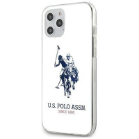 U.s. Polo Assn. US Polo USHCP12LTPUHRWH iPhone 12 Pro Max 6,7" biały/white Shiny Big Logo