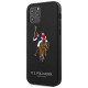 U.s. Polo Assn. US Polo USHCP12MPUGFLBK iPhone 12/12 Pro 6.1" black/black Polo Embroidery Collection