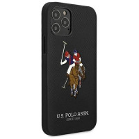 U.s. Polo Assn. US Polo USHCP12MPUGFLBK iPhone 12/12 Pro 6.1" black/black Polo Embroidery Collection