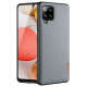 Dux Ducis Fino case covered with nylon material for Samsung Galaxy A42 5G gray