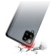 Dux Ducis Fino case covered with nylon material for Samsung Galaxy A42 5G gray