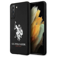 U.s. Polo Assn. US Polo USHCS21SSLHRBK S21 G991 czarny/black Silicone Logo