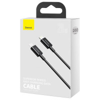 Baseus Superior Series USB-C / Lightning PD 20W 1 m cable - black