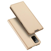 Dux Ducis Skin Pro Bookcase type case for Samsung Galaxy A03s golden