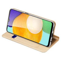 Dux Ducis Skin Pro Bookcase type case for Samsung Galaxy A03s golden