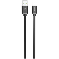 Dudao cable USB cable - USB Type C Super Fast Charge 1 m black (L5G-Black)