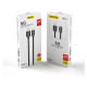 Dudao cable USB cable - USB Type C Super Fast Charge 1 m black (L5G-Black)