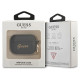 Guess GUAPSSSK AirPods Pro cover black/black Silicone Vintage Script