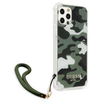 Guess GUHCP12MKSARKA iPhone 12/12 Pro 6.1" green/khaki hardcase Camo Collection