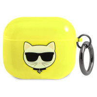 Karl Lagerfeld KLA3UCHFY AirPods 3 cover żółty/yellow Choupette