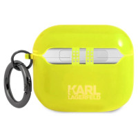 Karl Lagerfeld KLA3UCHFY AirPods 3 cover żółty/yellow Choupette