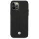 BMW Etui BMW BMHCP12LRSCSK iPhone 12 Pro Max 6,7" czarny/black hardcase Leather Perforate Sides