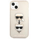 Karl Lagerfeld KLHCP13SKCTUGLGO iPhone 13 mini 5,4" złoty/gold hardcase Glitter Karl`s & Choupette