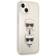 Karl Lagerfeld KLHCP13SKCTUGLGO iPhone 13 mini 5,4" złoty/gold hardcase Glitter Karl`s & Choupette