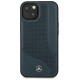 Mercedes MEHCP13SCDONA iPhone 13 mini 5,4" granatowy/navy hardcase Leather Perforated Area