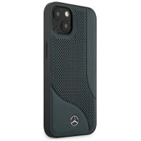 Mercedes MEHCP13SCDONA iPhone 13 mini 5,4" granatowy/navy hardcase Leather Perforated Area