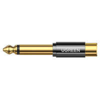 Ugreen 6.35mm jack adapter (male) to RCA (female) gold (AV169 80731)
