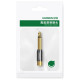 Ugreen 6.35mm jack adapter (male) to RCA (female) gold (AV169 80731)