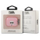 Karl Lagerfeld KLA3UKHGP AirPods 3 cover różowy/pink Glitter Karl`s Head