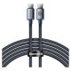 Baseus CAJY000701 USB-C - USB-C PD cable 100W 5A 480Mb/s 2m - black